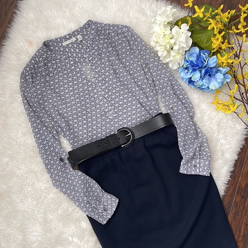 Halogen Sheer Blouse